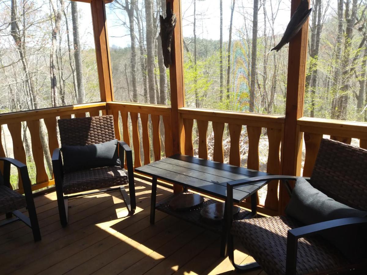 Two Rivers Cabins - The Mountaintop Brevard Exterior photo